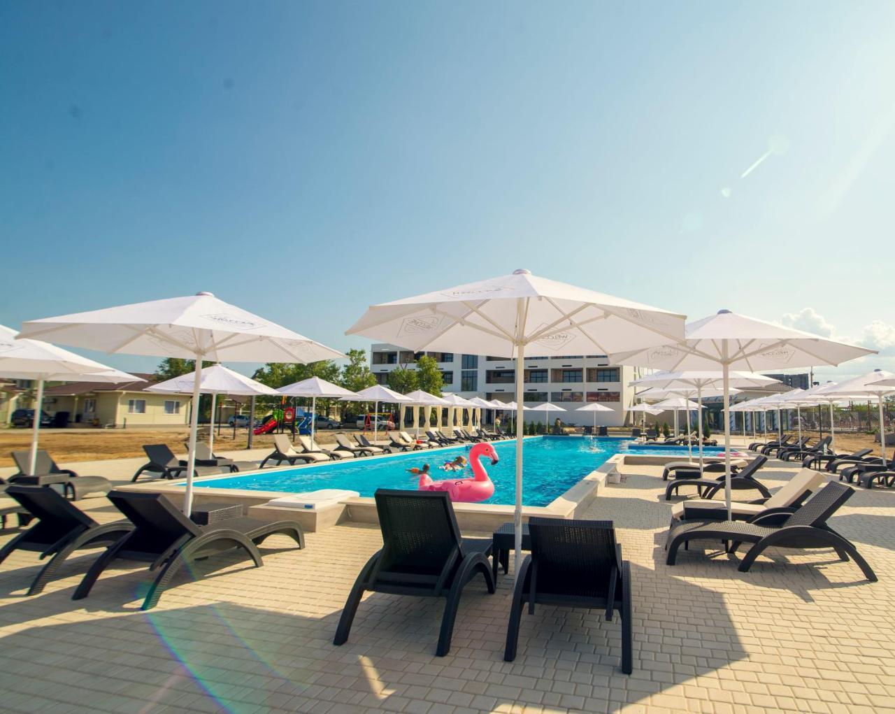 Welcome Summer Hotel Zatoka Buitenkant foto